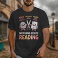 Nothing Goes Beyond Reading Rock Paper Scissors Book Unisex T-Shirt