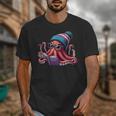 Octopus Reading Book Kraken Book Lover Unisex T-Shirt
