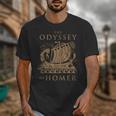 Odisea Soulz Iliad Odyssey Homer Ancient Greek History Book Odyssey Small Unisex T-Shirt