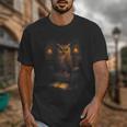 Owl Library Books Wisdom Reading Vintage Scholar Unisex T-Shirt Owl Library Books Wisdom Reading Vintage Scholar Unisex T-Shirt