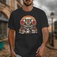 Owl Reading Books Book Library Bookworm Unisex T-Shirt Owl Reading Books Book Library Bookworm Unisex T-Shirt
