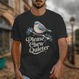 Please Chew Quieter Introvert Christmas Bird Lover Unisex T-Shirt Please Chew Quieter Introvert Christmas Bird Lover Unisex T-Shirt