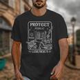 Protect Public Libraries Support Local Librarian Book Lover Unisex T-Shirt