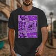 Purple Comic Book Purple Color Graphic Unisex T-Shirt Purple Comic Book Purple Color Graphic Unisex T-Shirt
