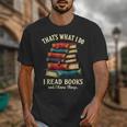I Read Books Bookworm Halloween Unisex T-Shirt I Read Books Bookworm Halloween Unisex T-Shirt
