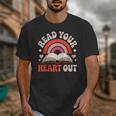 Read Your Heart Out Book Lovers Emotional Fall Vibes Unisex T-Shirt Read Your Heart Out Book Lovers Emotional Fall Vibes Unisex T-Shirt