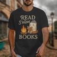 Read S'More Books Campfire Reading Book Lovers Camper Unisex T-Shirt