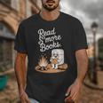 Read S'More Books Camping Outdoors Reading Campfire Smores Unisex T-Shirt