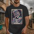 The Reader Tarot Card Women Book Lover Librarian Read Unisex T-Shirt