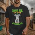 Take Me To Your Readers Alien Book Reading Bookaholic Unisex T-Shirt Take Me To Your Readers Alien Book Reading Bookaholic Unisex T-Shirt
