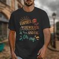 Readers Books Lovers BFF Books Club Paranormal Romance Reading Book Vampires Werewolves & Fae -Adults Short Sleeve Unisex T-Shirt