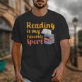 Reading Is My Favorite Sport Book Lovers Unisex T-Shirt