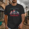 Reading With My Gnomies Reading Book Christmas Unisex T-Shirt