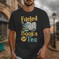 Reading Hobby Bookshelves Library Fueled By Books And Tea Unisex T-Shirt Reading Hobby Bookshelves Library Fueled By Books And Tea Unisex T-Shirt