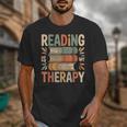 Reading Is My Therapy Book Lover Unisex T-Shirt Reading Is My Therapy Book Lover Unisex T-Shirt