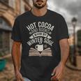 Reading All Winter Cozy Book Lover And Literary Escape Unisex T-Shirt