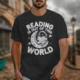 Reading Is Out Of This World Space Books Lover Unisex T-Shirt Reading Is Out Of This World Space Books Lover Unisex T-Shirt