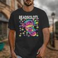 Readsolotl Cute Axolotl Book Lover Reading Women Girls Unisex T-Shirt Readsolotl Cute Axolotl Book Lover Reading Women Girls Unisex T-Shirt