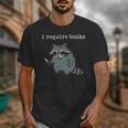 i Require Books Raccoon Unisex T-Shirt