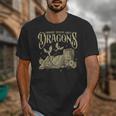 Romantasy Reader Book Reading Probably Reading About Dragons Unisex T-Shirt