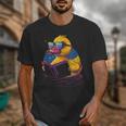 Rubber Duck Rubber Duckie Reading Book Rubber Duckling Unisex T-Shirt Rubber Duck Rubber Duckie Reading Book Rubber Duckling Unisex T-Shirt
