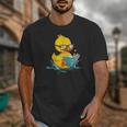 Rubber Duck Reading Book Reader Books Rubber Duckie Unisex T-Shirt Rubber Duck Reading Book Reader Books Rubber Duckie Unisex T-Shirt