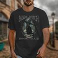 Salem Witch Book Club Cat Reading Witchy Halloween Men Unisex T-Shirt Salem Witch Book Club Cat Reading Witchy Halloween Men Unisex T-Shirt
