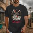 Santa's Favorite Book Dragon Christmas Magic Unisex T-Shirt