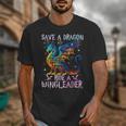 Save A Dragon Ride A Wingleader Books Dragon Lover Cute Unisex T-Shirt