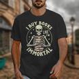 Skeleton I Buy Books Like I'm Immortal Halloween Unisex T-Shirt