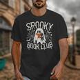 Spooky Book Club Cute Ghost Reading Book Halloween Costume Unisex T-Shirt Spooky Book Club Cute Ghost Reading Book Halloween Costume Unisex T-Shirt