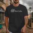 Stack Of Books Get Lit Book Reading Reader Unisex T-Shirt Stack Of Books Get Lit Book Reading Reader Unisex T-Shirt