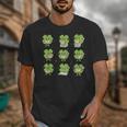 Teacher Reading Shamrock St Patrick’s Day Book Lover Kids Unisex T-Shirt