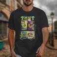 Teenage Mutant Ninja Turtles Retro Neon Comic Book Panels Unisex T-Shirt Teenage Mutant Ninja Turtles Retro Neon Comic Book Panels Unisex T-Shirt