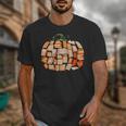 Thanksgiving Fall Books Pumpkins Vintage Library Teacher Kid Unisex T-Shirt Thanksgiving Fall Books Pumpkins Vintage Library Teacher Kid Unisex T-Shirt