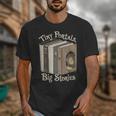Tiny Portals Big Stories Book Nook Fantasy Gateway Unisex T-Shirt Tiny Portals Big Stories Book Nook Fantasy Gateway Unisex T-Shirt