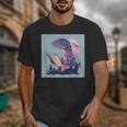 Trex Reading Book Dinosaur Unisex T-Shirt