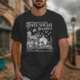 Unapologetically Anti Social Book Club Introvert Reader Unisex T-Shirt Unapologetically Anti Social Book Club Introvert Reader Unisex T-Shirt