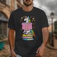 Unicorn Read Reading Book Librarian America Girls Women Unisex T-Shirt Unicorn Read Reading Book Librarian America Girls Women Unisex T-Shirt