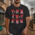 Valentines Day Librarian Heart Reading Book Women Men Kids Unisex T-Shirt Valentines Day Librarian Heart Reading Book Women Men Kids Unisex T-Shirt