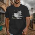 Vintage Hotel Matchbook Astro Motels 50s Retro Spaceman Unisex T-Shirt