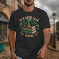 Vintage It's Good Luck To Read St Patrick's Day Book Lucky Unisex T-Shirt Vintage It's Good Luck To Read St Patrick's Day Book Lucky Unisex T-Shirt
