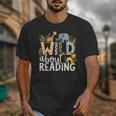 Wild About Reading Animals And Book Lovers Unisex T-Shirt Wild About Reading Animals And Book Lovers Unisex T-Shirt