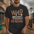 Wild About Reading Teacher Reading Books Back To School Unisex T-Shirt Wild About Reading Teacher Reading Books Back To School Unisex T-Shirt