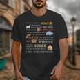 I Will Read Books On a Boat & Everywhere Reading Unisex T-Shirt