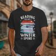 Winter Reading Book Bookworm Winter Unisex T-Shirt