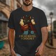 Wizard Cat Reading a Book While Crocheting Unisex T-Shirt Wizard Cat Reading a Book While Crocheting Unisex T-Shirt