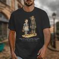Wizard Of Oz Book Quote Scarecrow Dorothy Retro Drawing Unisex T-Shirt