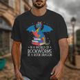 In A World Full Of Bookworms Be A Book Dragon Reading Unisex T-Shirt In A World Full Of Bookworms Be A Book Dragon Reading Unisex T-Shirt
