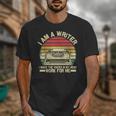 Writer Shirt Men Women Author Book Novelist Poet Unisex T-Shirt